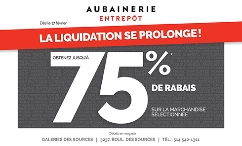 You are currently viewing La liquidation se prolonge !